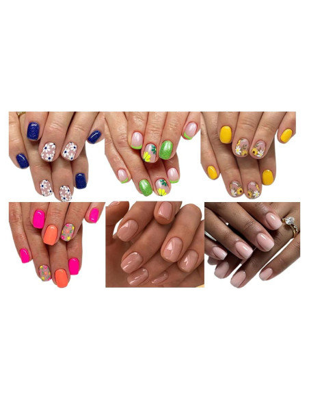 Set de Uñas Postizas SPLOCUDU 144 Piezas 6 Estilos