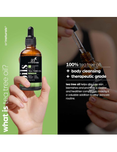 Aceite Esencial de Árbol de Té ArtNaturals 118ml Puro Terapéutico 2