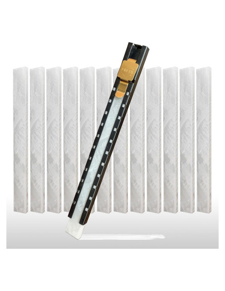 Soporte de piedra de jabón Angksorm con 20 recargas planas