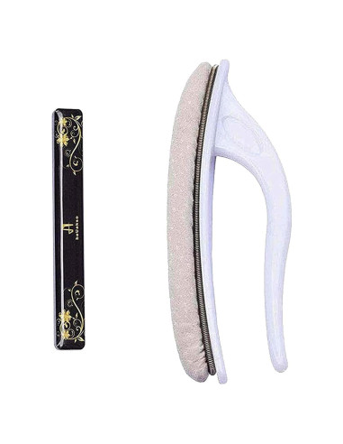 Lima de Uñas de Nano Vidrio beUakso con Estuche y Pulidor