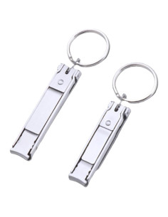 Juego de Cortadores de Uñas YIKEXIAOSHULIN Plegable Acero Inoxidable
