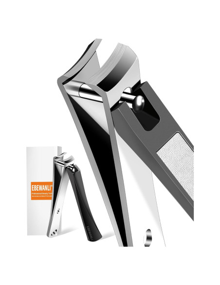 Cortauñas EBEWANLI 15mm Acero Inoxidable con Lima Ergonómica