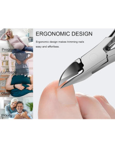 Cortauñas de Podólogo Senboya, Cuchilla Curva Afilada 2