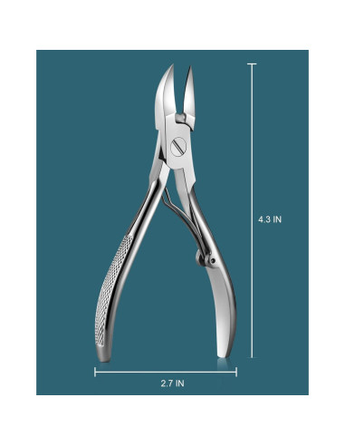 Cortauñas de Podólogo Senboya, Cuchilla Curva Afilada