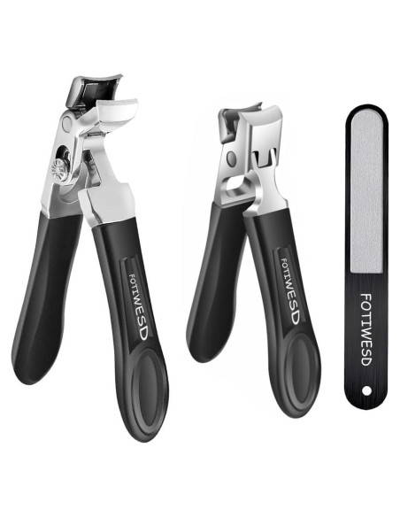 Cortauñas Profesionales Senboya para Uñas Gruesas - Negro