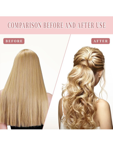 30 Rulos de Pelo Sin Calor Essenergi para Ondas Naturales