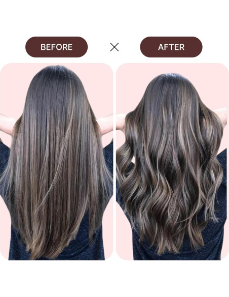 Set Rizador Sin Calor 4PCS + Bufanda Terciopelo para Dormir