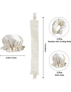 Conjunto Rizador de Cabello Sin Calor NuAngela 3 Piezas 2