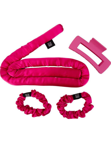 Rizador de Cabello Sin Calor KAV - Set de Satén 4 en 1