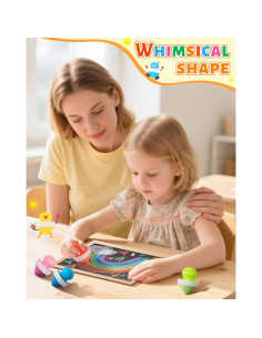 Tiza de Acera Sin Polvo NewFamily 6 Colores en Forma de Hongo 2