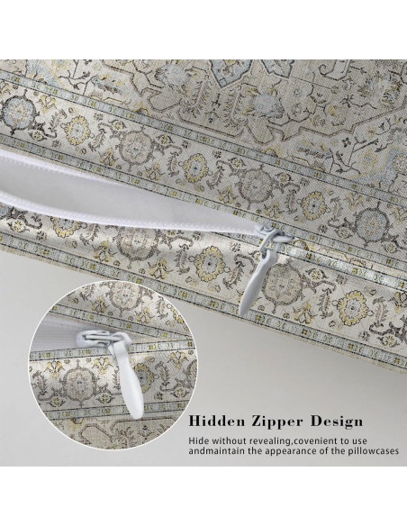 Funda de Almohada King JKJNLHJE Imitación Seda Beige 50.8x91.4 cm