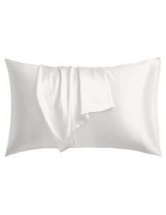 Funda de Almohada de Seda Vividmoo 100% Natural Estándar 50.8x66cm