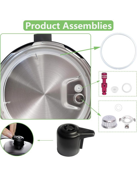 11 Piezas Accesorios Instant Pot Duo 8 Qt - Repuestos