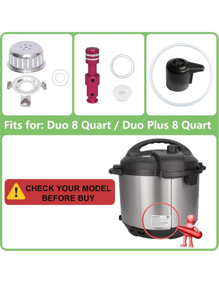 11 Piezas Accesorios Instant Pot Duo 8 Qt - Repuestos