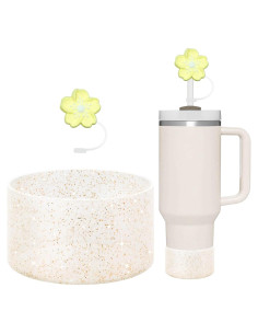 Bota de Silicona Brillante CHEMLLC para Stanley Cup 20-40 oz