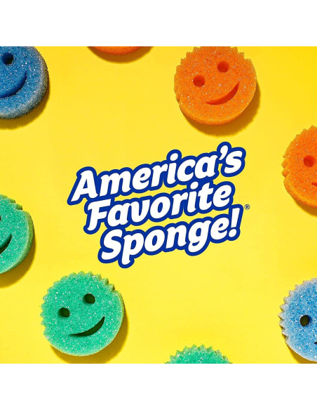 Esponja de Cocina Scrub Daddy - Aroma a Limón - Sin Rayones - Resistente a Olores - 1 Cuenta