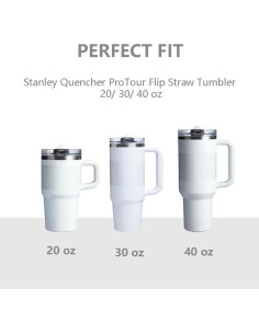 Bota de Silicona Dreamfocus para Stanley Quencher 40oz - 2 Piezas 2