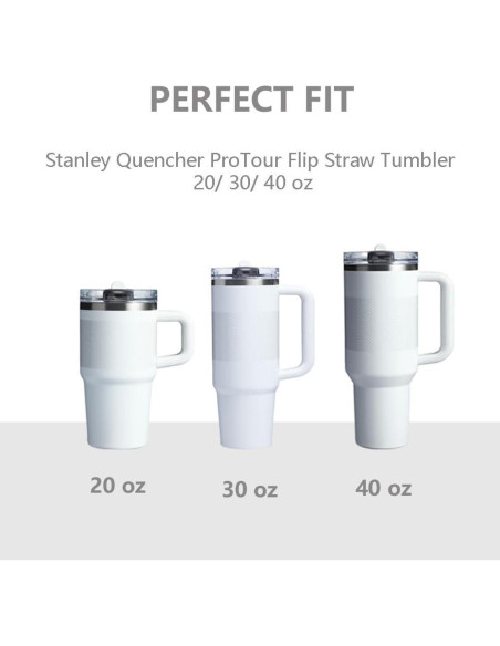 Bota de Silicona Dreamfocus para Stanley Quencher 40oz - 2 Piezas