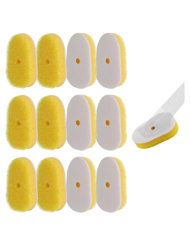 12 Recargas de Esponja para Varita de Platos Eiszhjk