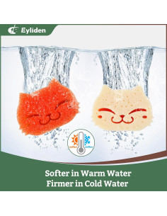 Esponjas de Fregar Eyliden 6 Piezas Doble Cara Smart-Temp 2