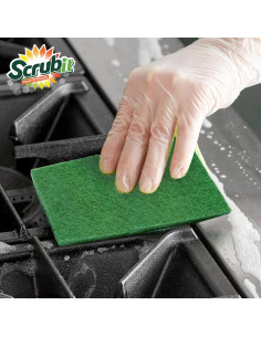 Esponjas de limpieza Scrubit - Paquete de 12 unidades verdes 2
