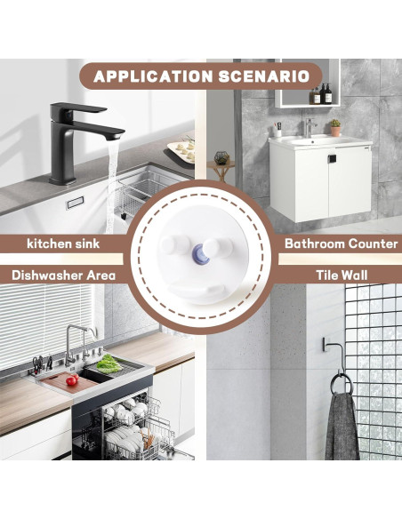 Soporte para Esponja Scrub Daddy Discount Parts Direct Blanco