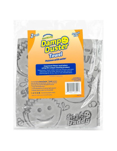 Toalla Duster Húmedo Scrub Daddy - 2 Unidades, Limpieza Sin Rayones