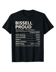Camiseta Vintage Bissell NJ para Hombre - Diseño Retro
