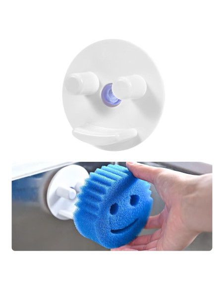 Soporte para Esponjas de Cocina con Ventosa - Organizador 1 Paquete