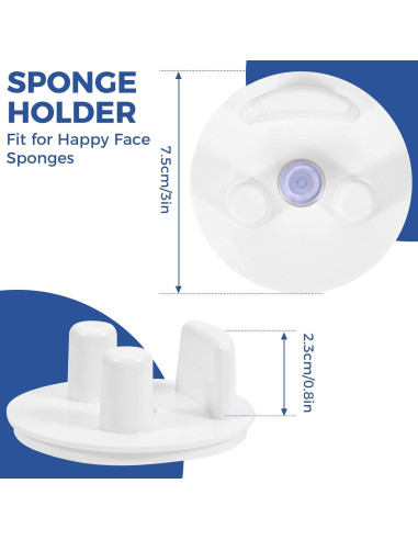 Soporte para Esponjas de Cocina con Ventosa - Organizador 1 Paquete