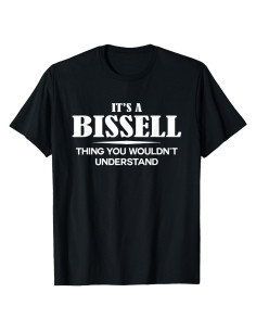 Camiseta personalizada BISSELL para hombres - Regalos familiares
