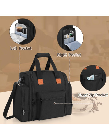 Bolsa de Viaje para Cafetera Yarwo Compatible con Keurig K-Mini