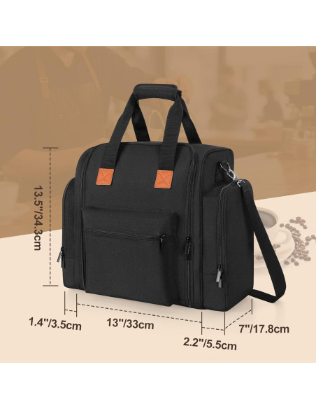 Bolsa de Viaje para Cafetera Yarwo Compatible con Keurig K-Mini