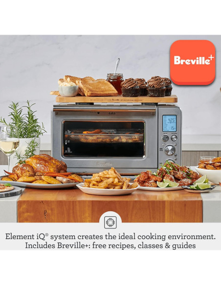 Horno Inteligente Freidora de Aire Breville BOV860BSS 11 Funciones