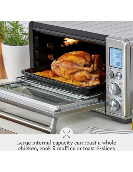 Horno Inteligente Freidora de Aire Breville BOV860BSS 11 Funciones