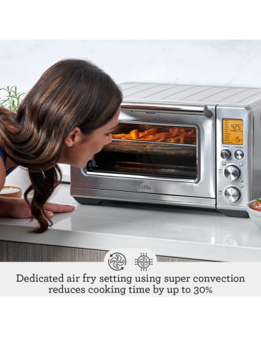Horno Inteligente Freidora de Aire Breville BOV860BSS 11 Funciones