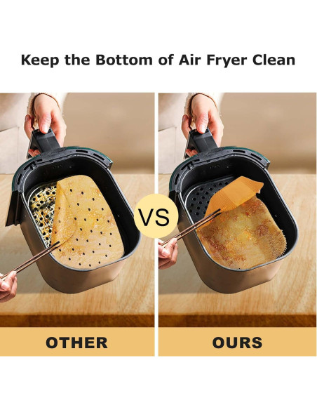 100 Pcs Papel para Hornear Rectangular Palksky 8.6x5.5 cm