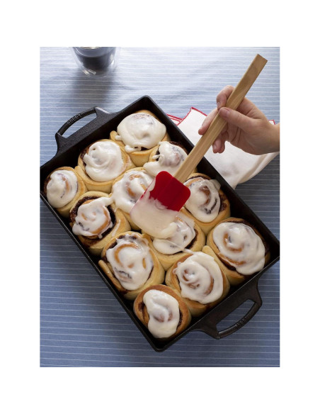 Cazuela de Hierro Fundido Lodge 23x33 cm Sazonada Negra