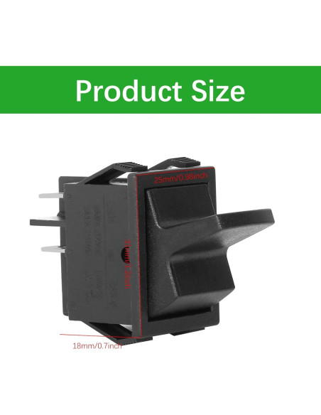 Interruptor On/Off Dkaikai para Licuadoras Vitamix 15758 - Paquete de 2