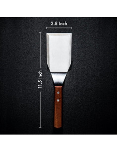 Espátula de Acero Inoxidable MANNKITCHEN MK21680 para Sartenes 2