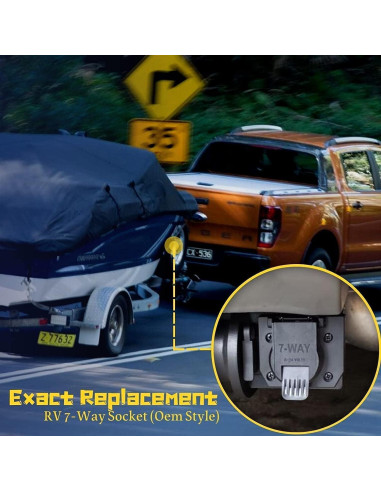 Arnés de Cableado USCAR 7 Pines MECMO para Remolque