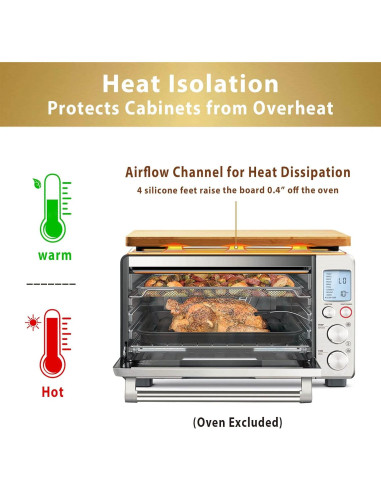 Tabla de Cortar Umilife para Horno Tostador 45.2x27.4cm