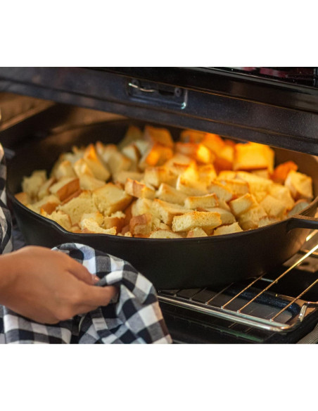 Sartén de Hierro Fundido Bayou Classic 7439 40 cm con Mangos Dobles