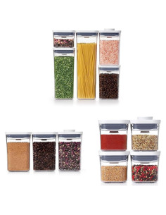 Set de Contenedores POP OXO Good Grips 5 Piezas y 3 Piezas