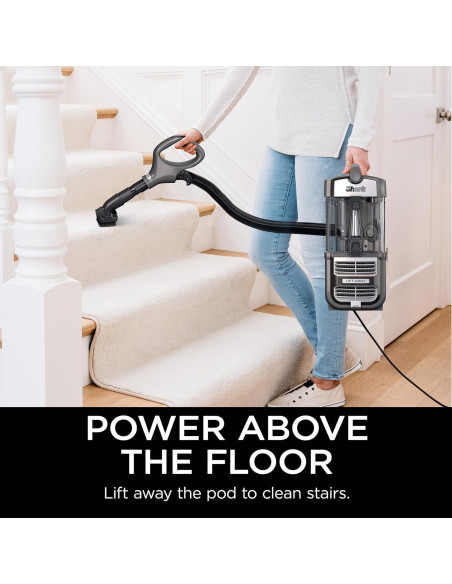 Aspiradora Vertical Shark Navigator Lift-Away UV730, 800W, HEPA