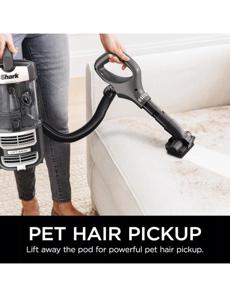 Aspiradora Vertical Shark Navigator Lift-Away UV730, 800W, HEPA