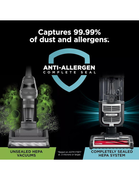 Aspiradora Vertical Shark Navigator Lift-Away UV730, 800W, HEPA