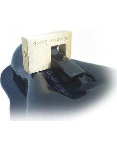 Cerradura de Gancho Master Lock 605DAT Latón Sólido 51mm 2