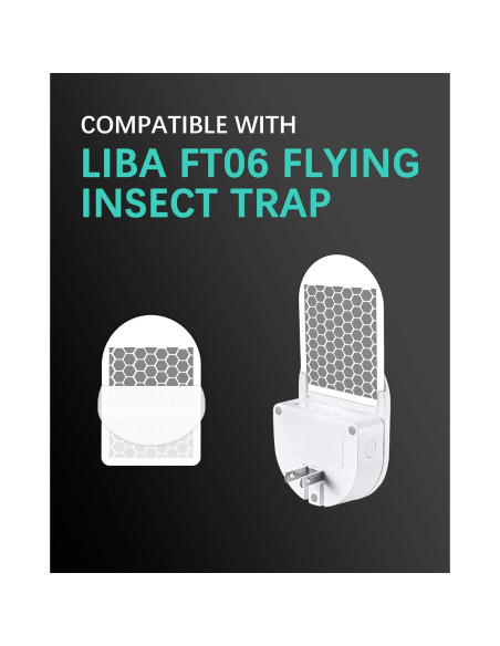 12 Recargas Trampa Insectos Voladores Dichroma FT06