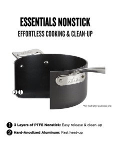 Tapa de vidrio All-Clad Essentials 26.67 cm apta para lavavajillas 2